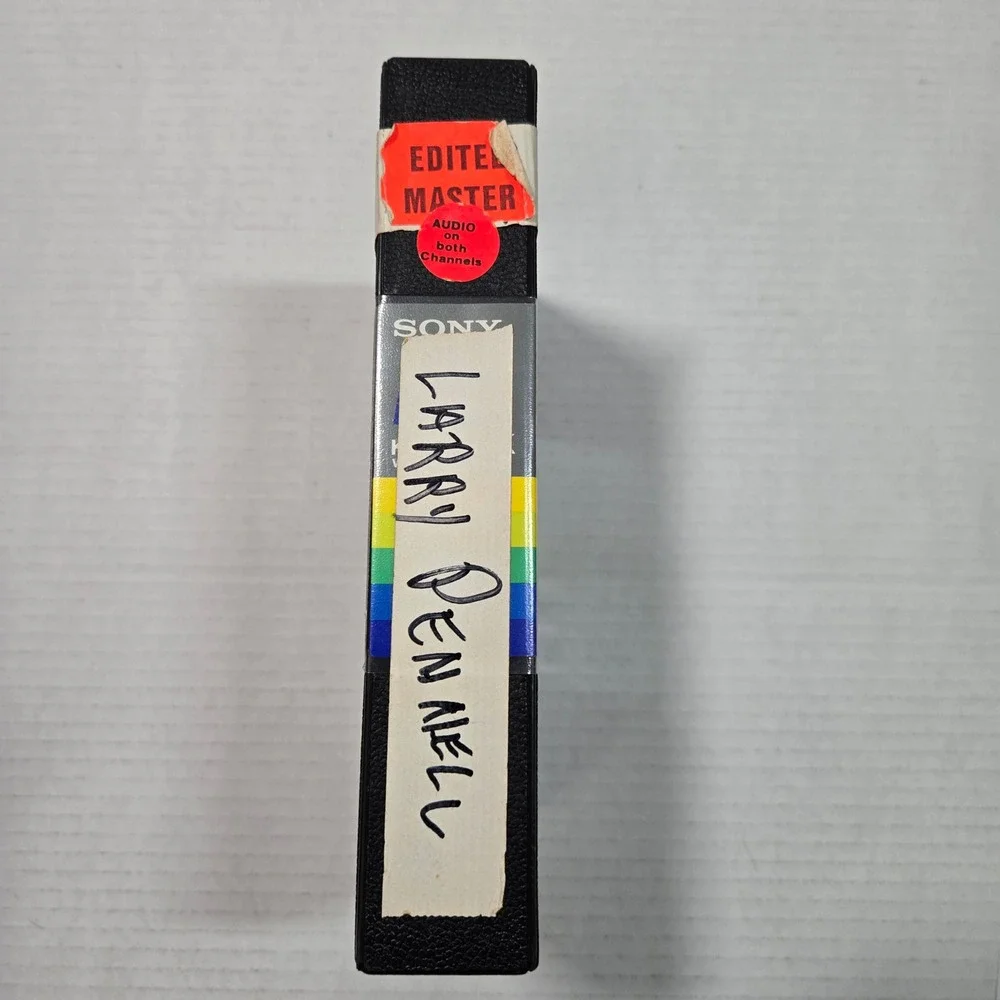 Vintage Sony 3/4 U-matic Video Tape Master Larry Pennell Beverly Hillbillies